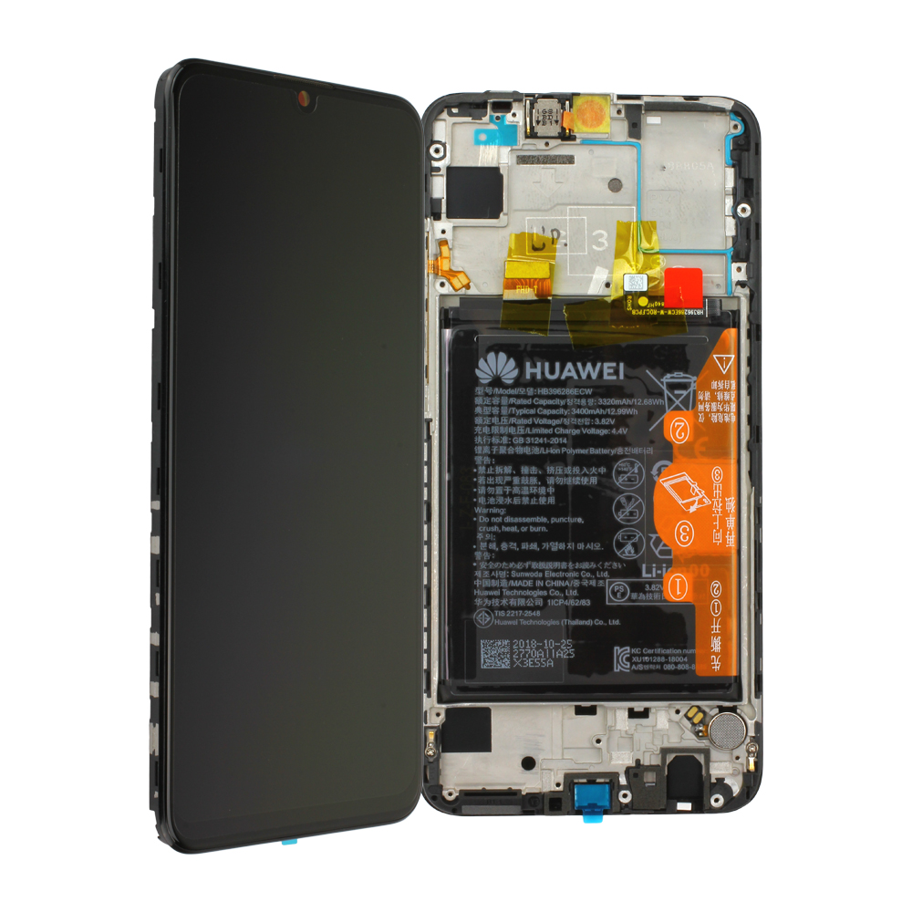 Huawei P Smart 2019 / P Smart Plus 2019 LCD Display, Black (Service Pack)