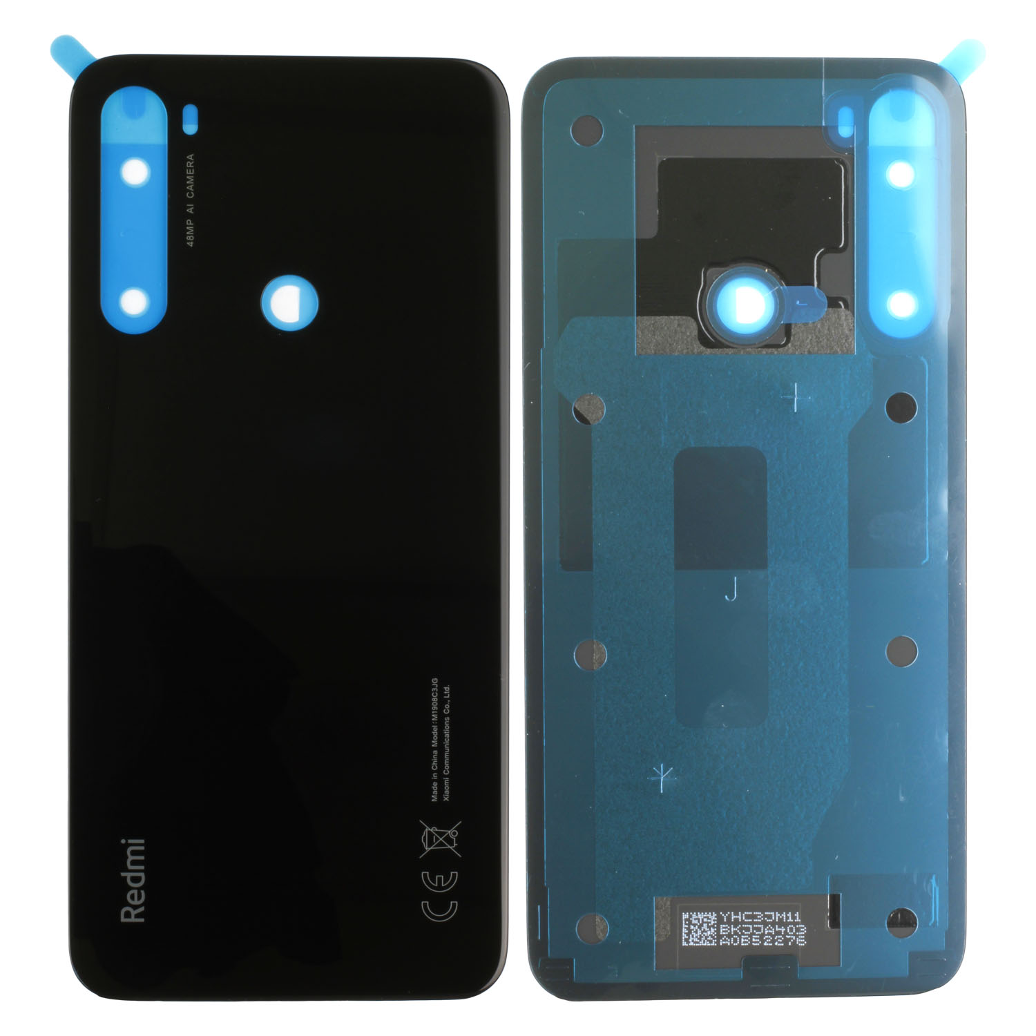 Xiaomi Redmi Note 8  Akkudeckel, Schwarz