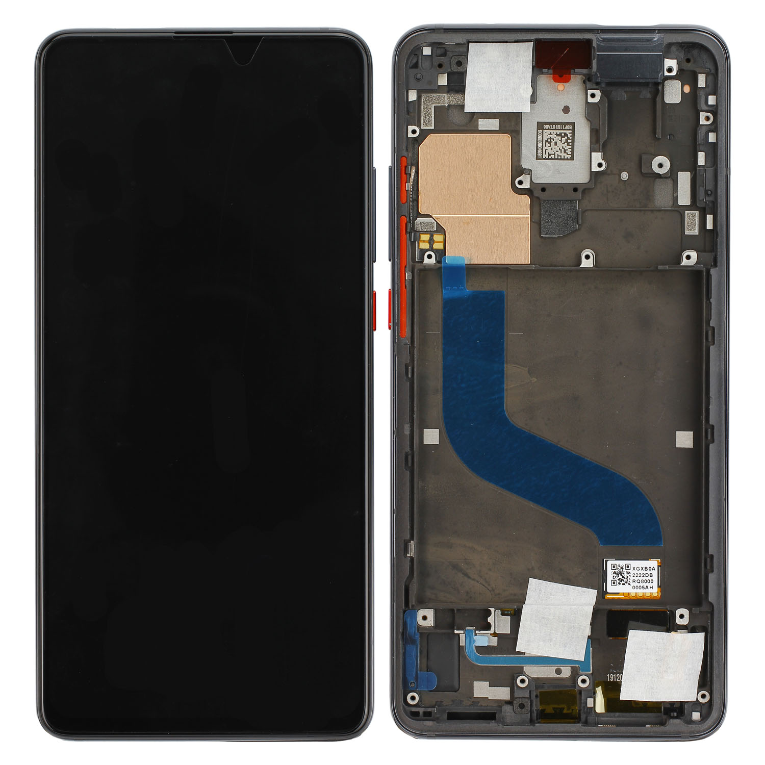Xiaomi Mi 9T (M1903F10G), Mi 9T Pro (M1903F11G) LCD Display Carbon Black, Serviceware
