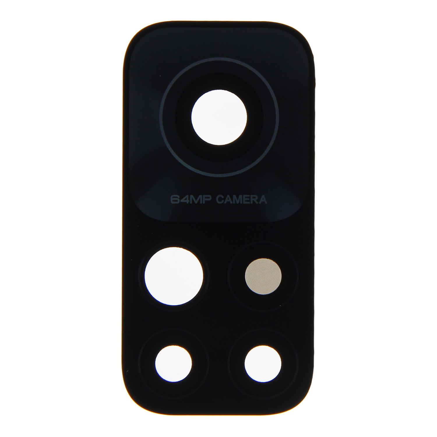 Haupt Kamera Linse ohne Rahmen Compatibel zu Xiaomi Mi 10T 5G Schwarz / für alle Farben
