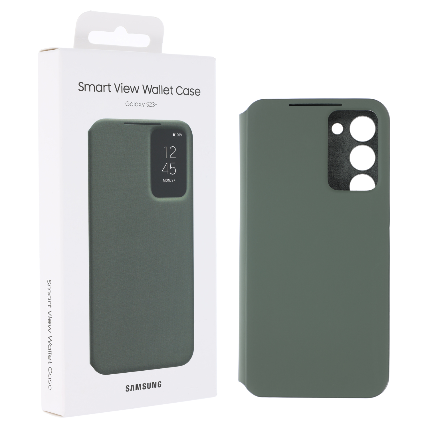 Samsung Galaxy S23+ S916B Smart View Wallet Cover EF-ZS916CGEGWW, Khaki