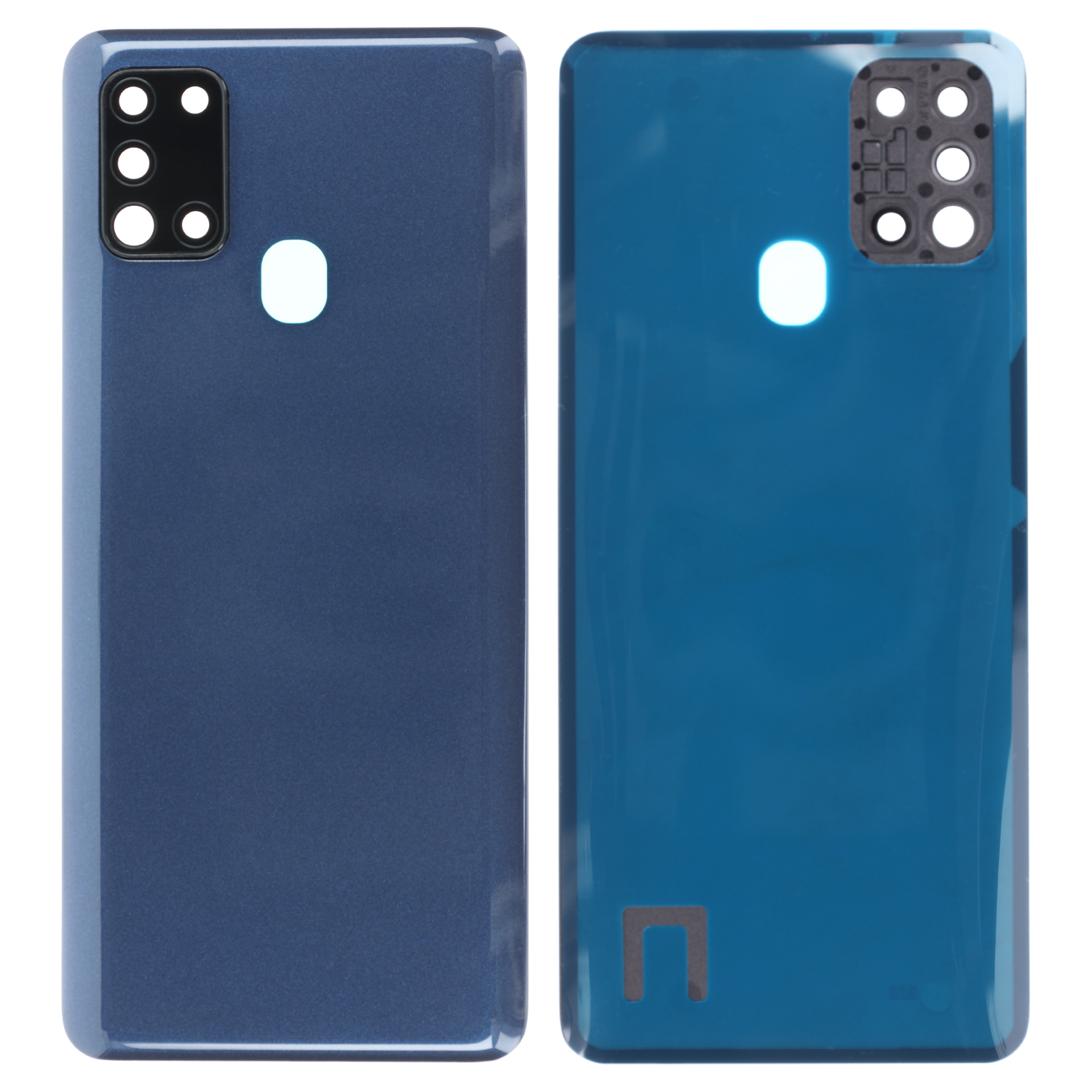 Akkudeckel kompatibel zu Samsung Galaxy A21s (A217F), Blau
