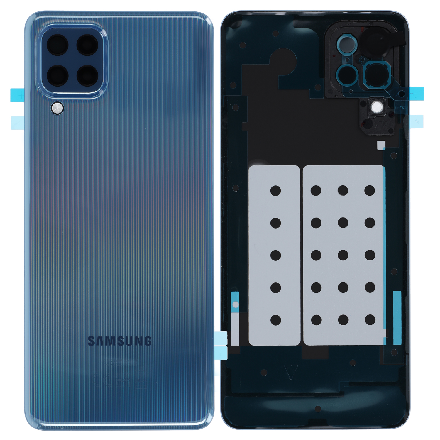 Samsung Galaxy M32 M325 Akkudeckel, Blau