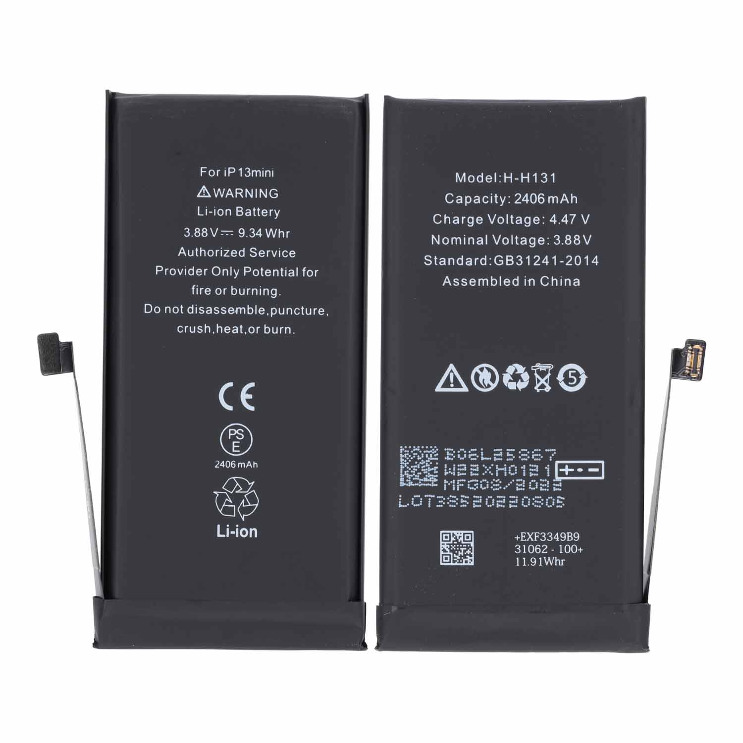 Battery Compatible with iPhone 13 Mini A2628