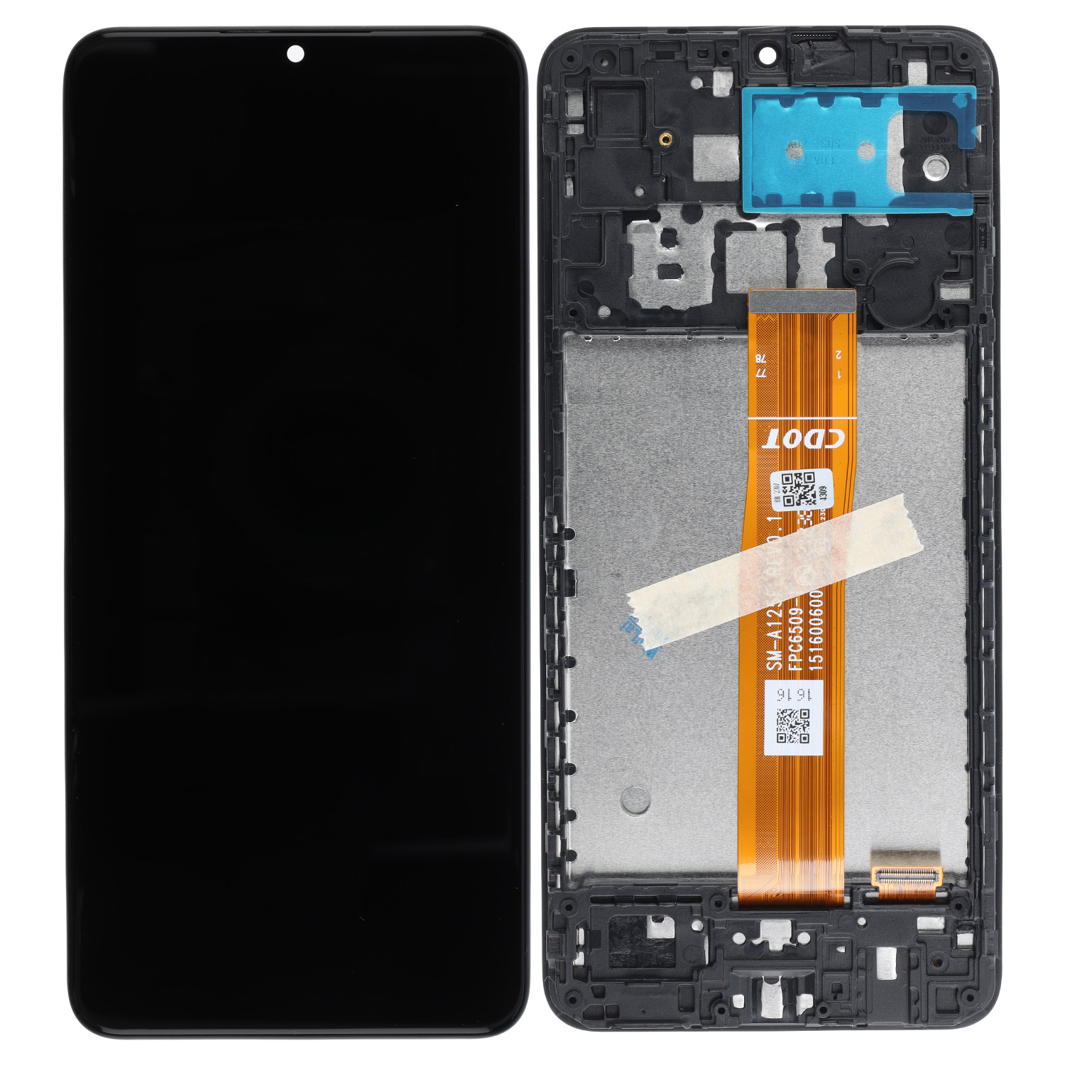 LCD Display Compatible to Samsung Galaxy A02 (A022G/DS) with Frame INCELL
