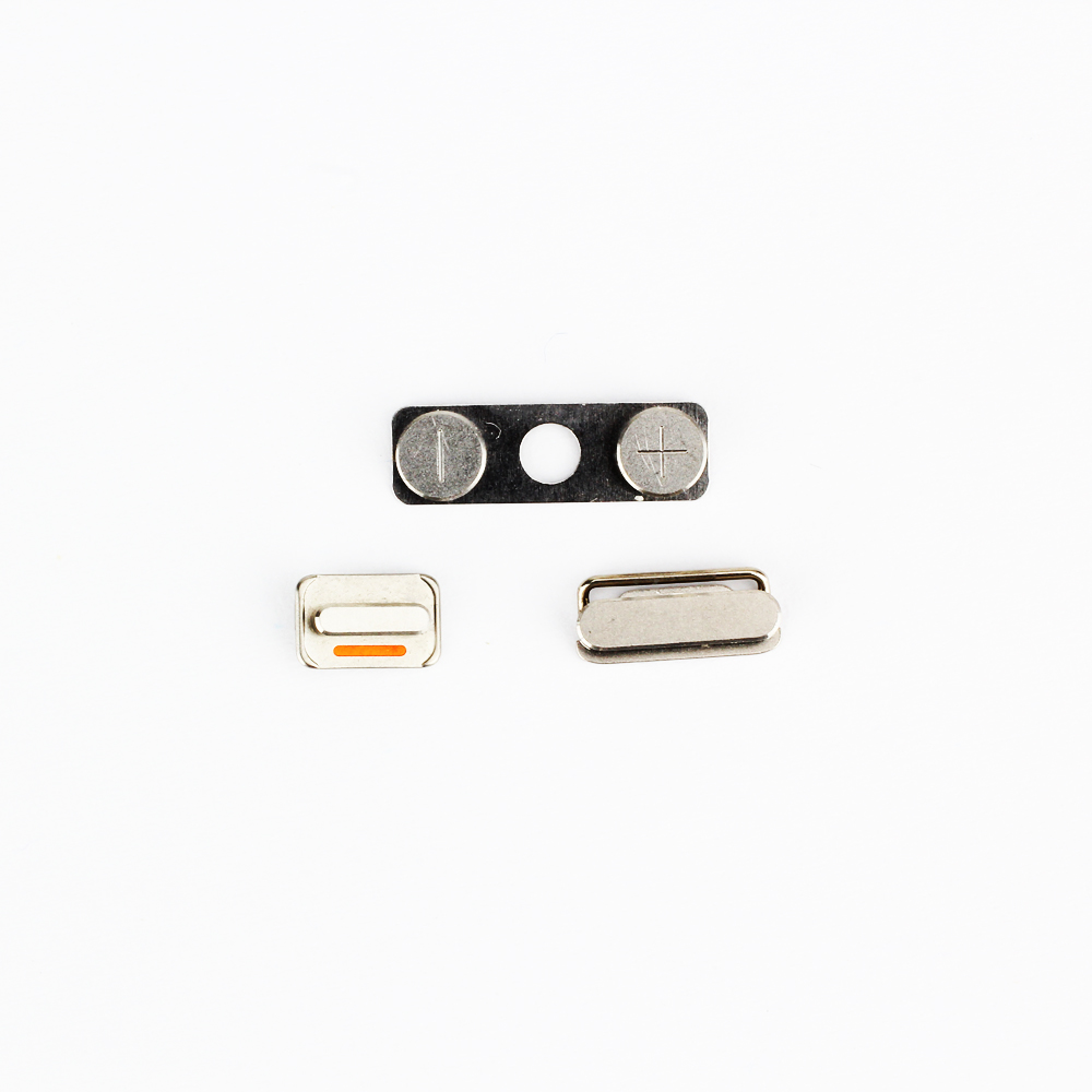 Button Set with Volume, Mute and Power Button compatible with iPhone 4