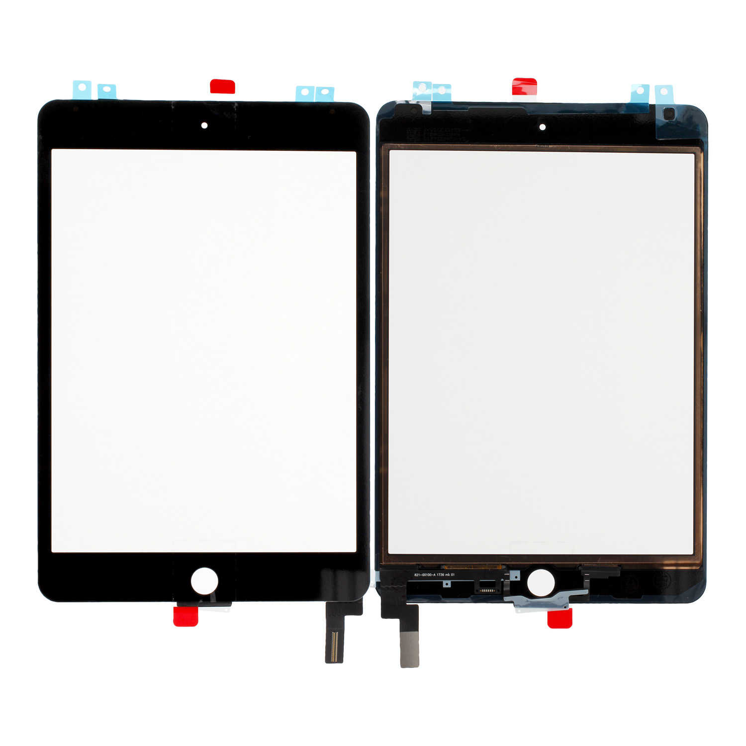 Touch Einheit kompatibel mit iPad mini 4 7.9" (2015) Schwarz (A1538,A1550)
