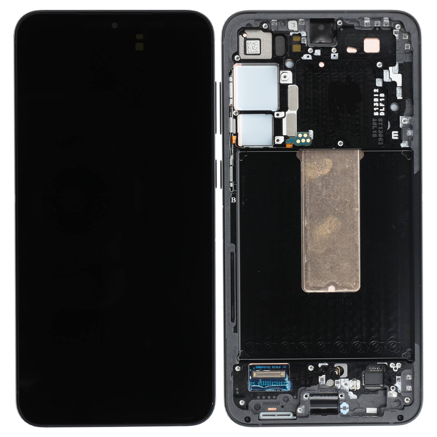 Samsung Galaxy S23+ S916 LCD Display, Graphite Service Pack
