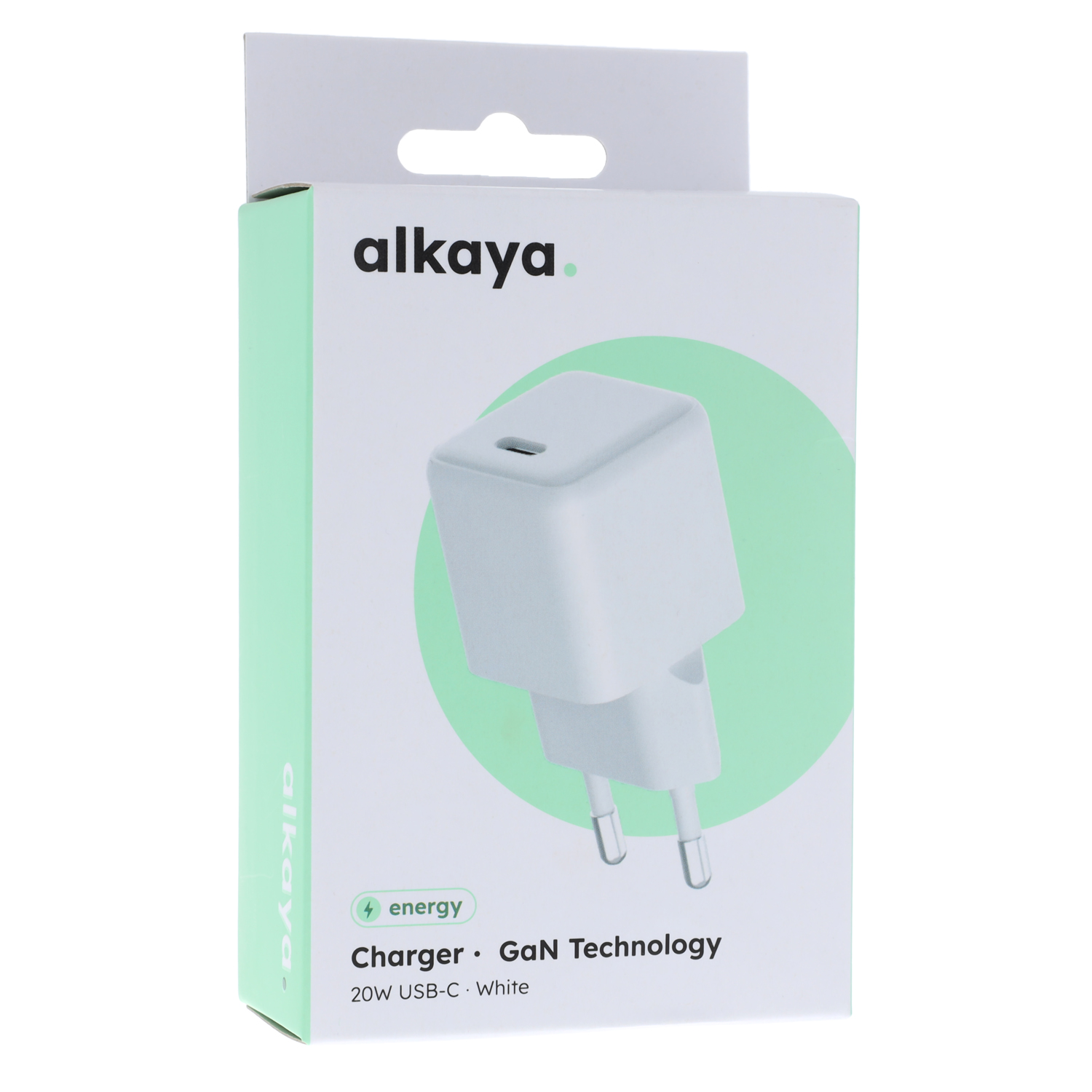 alkaya. | NEXUS chargers with GaN technology 20W USB-C Universal Kompatibilität, Weiß