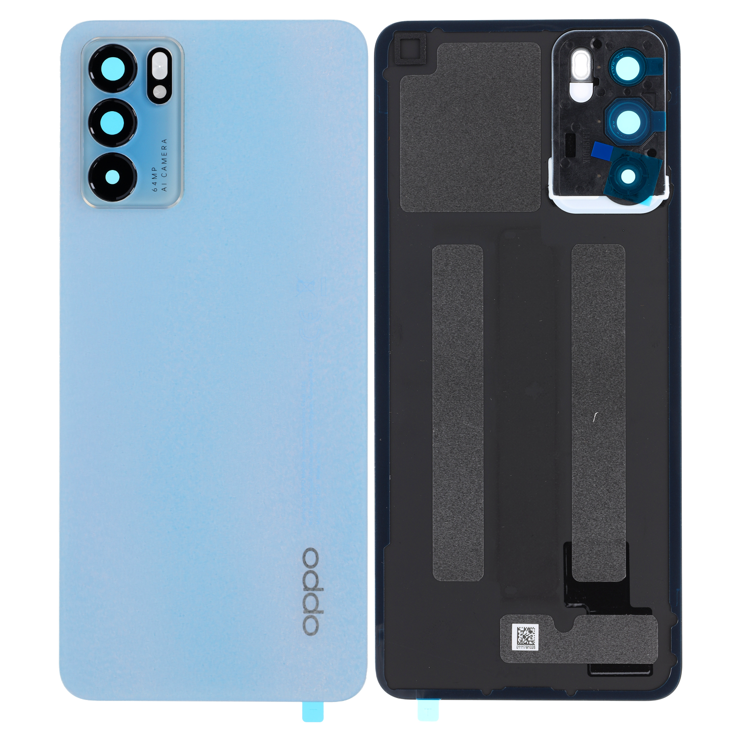 Oppo Reno6 5G (CPH2251) Battery Cover Artic Blue