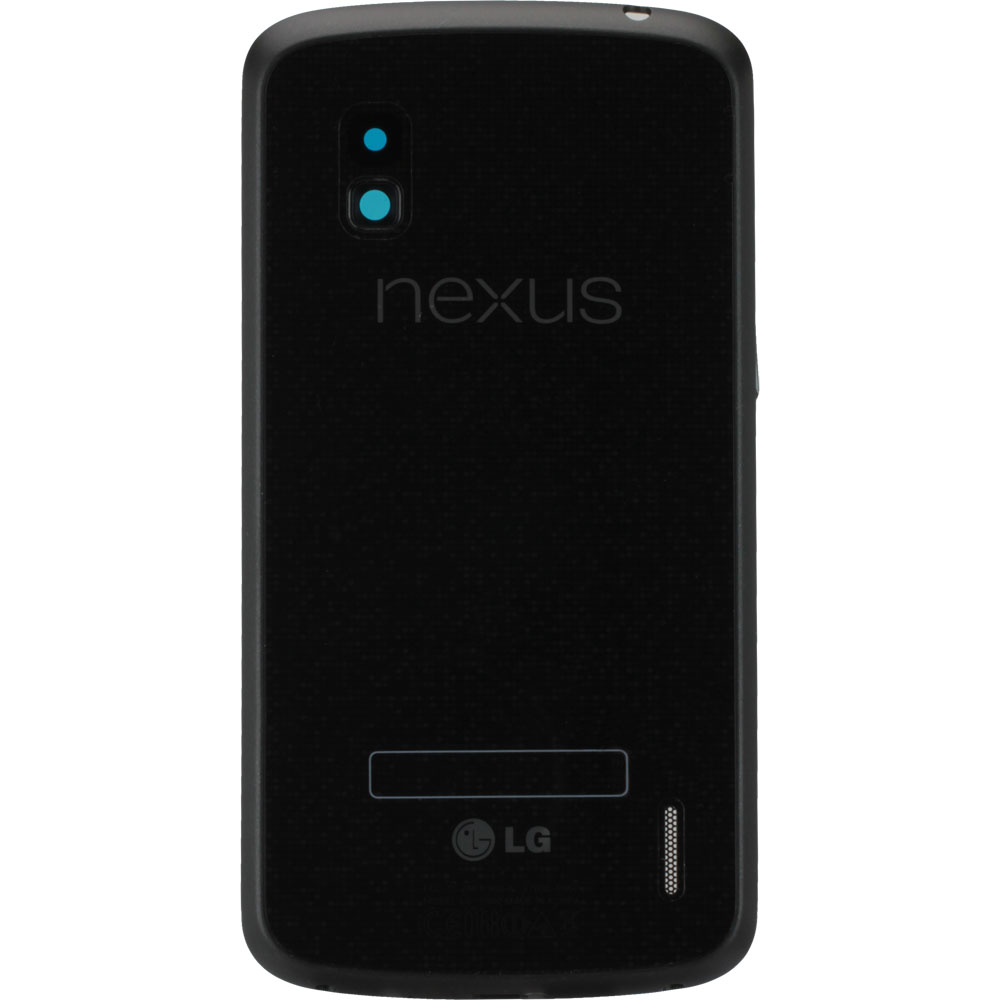LG Nexus 4 E960 Backcover black (Serviceware)