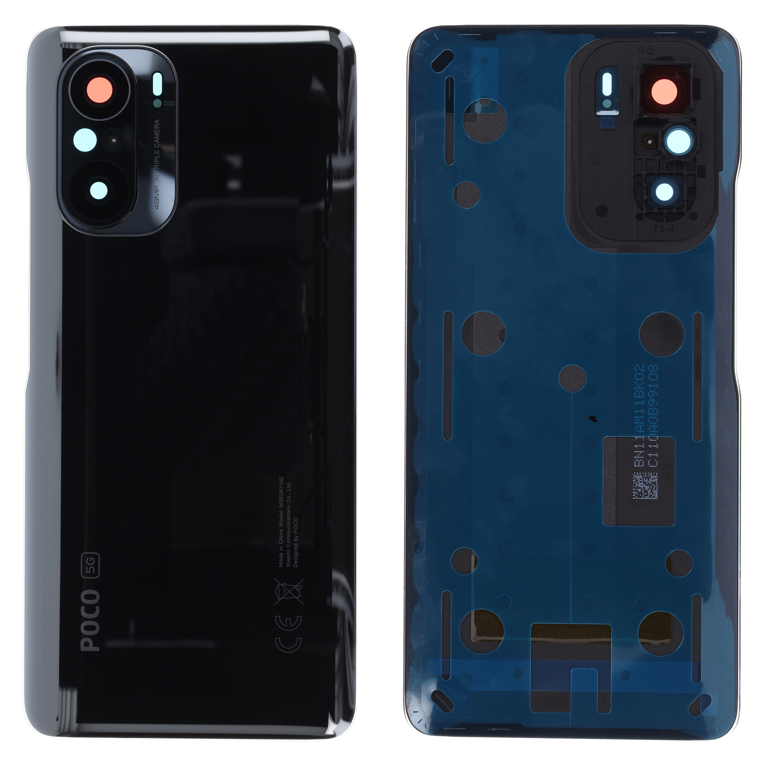 Xiaomi Poco F3 5G (M2012K11AG) Battery Cover, Night Black
