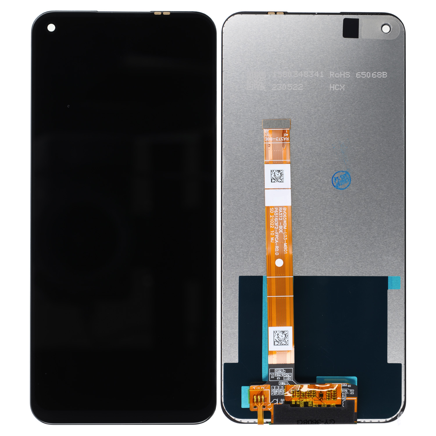 LCD Display commpatibel mit Oppo A54 / A55 ohne Rahmen