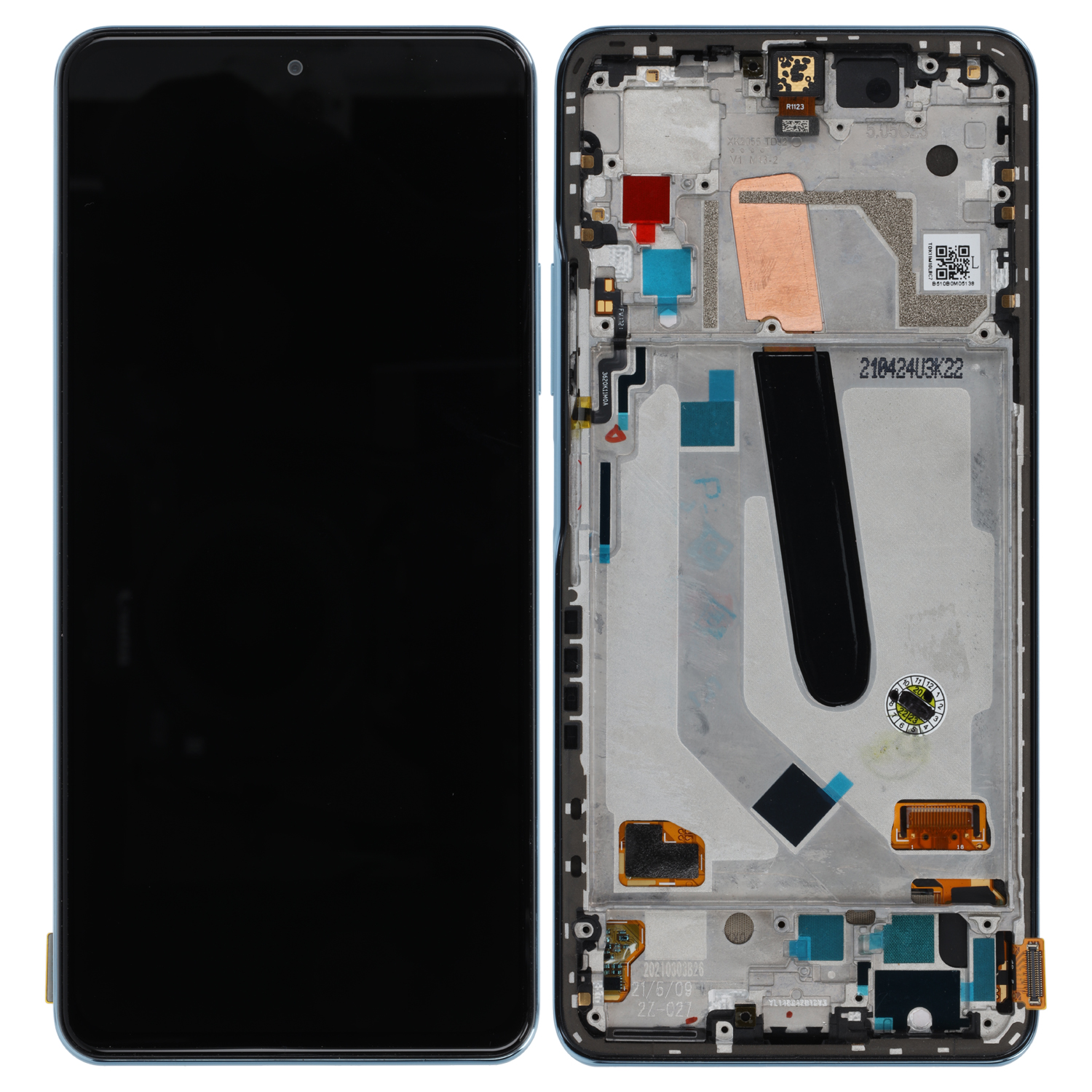 Xiaomi Mi 11 Pro / Mi 11i / Mi11 X Pro LCD Display, Black Service Pack