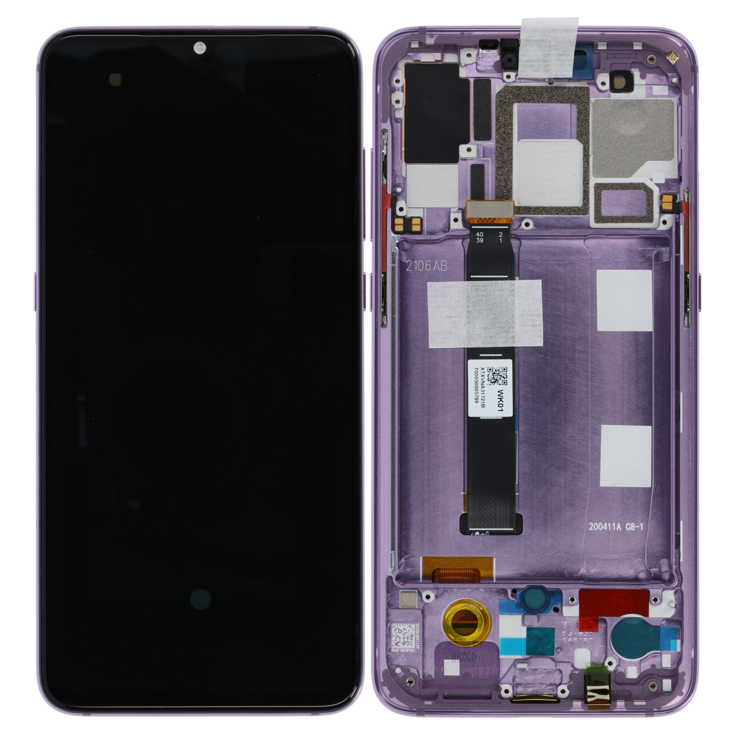 Xiaomi Mi 9 (M1902F1G) LCD Display, Lavendel Violet