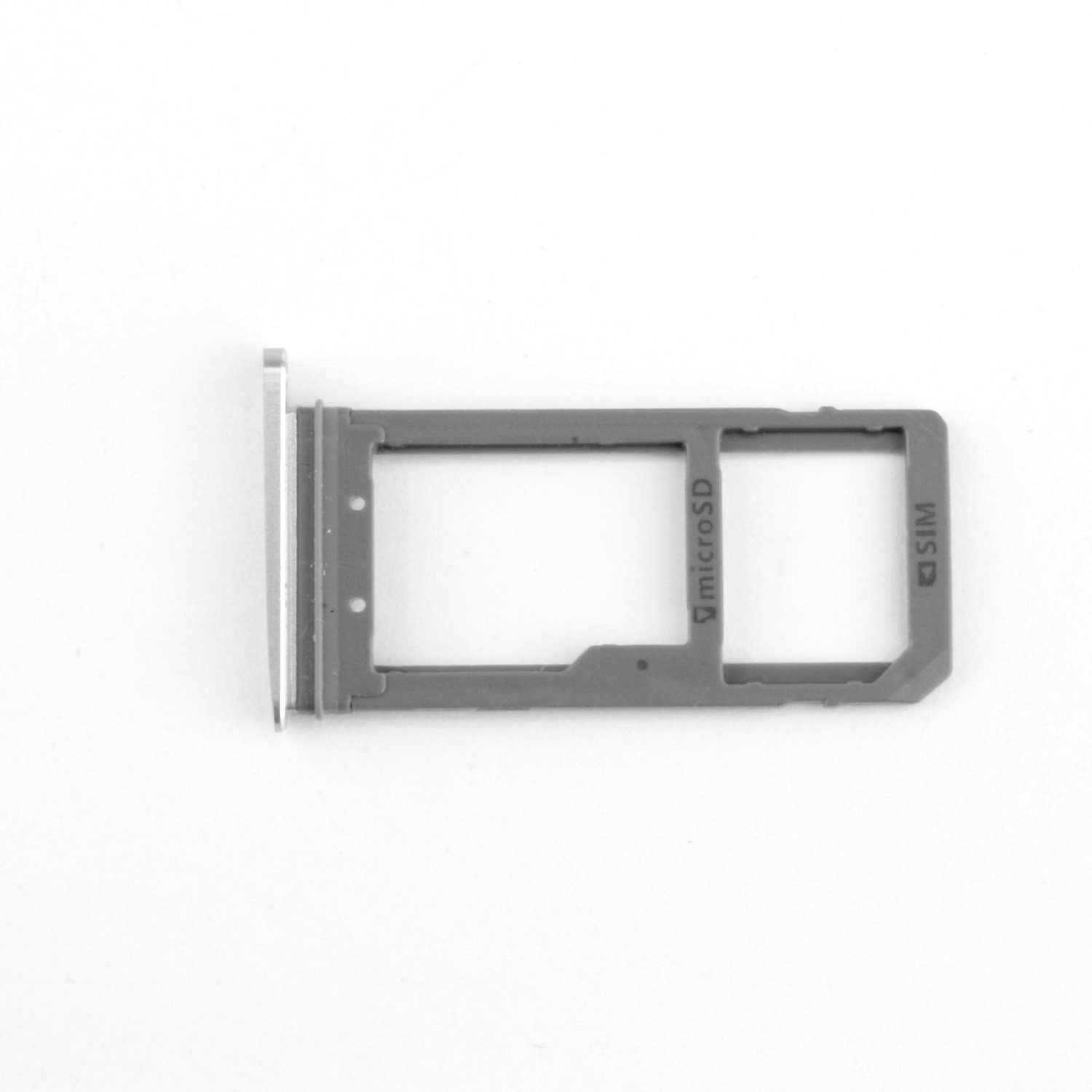 SIM /SD-Karten Tray kompatibel für Samsung Galaxy S7 G930 Silber
