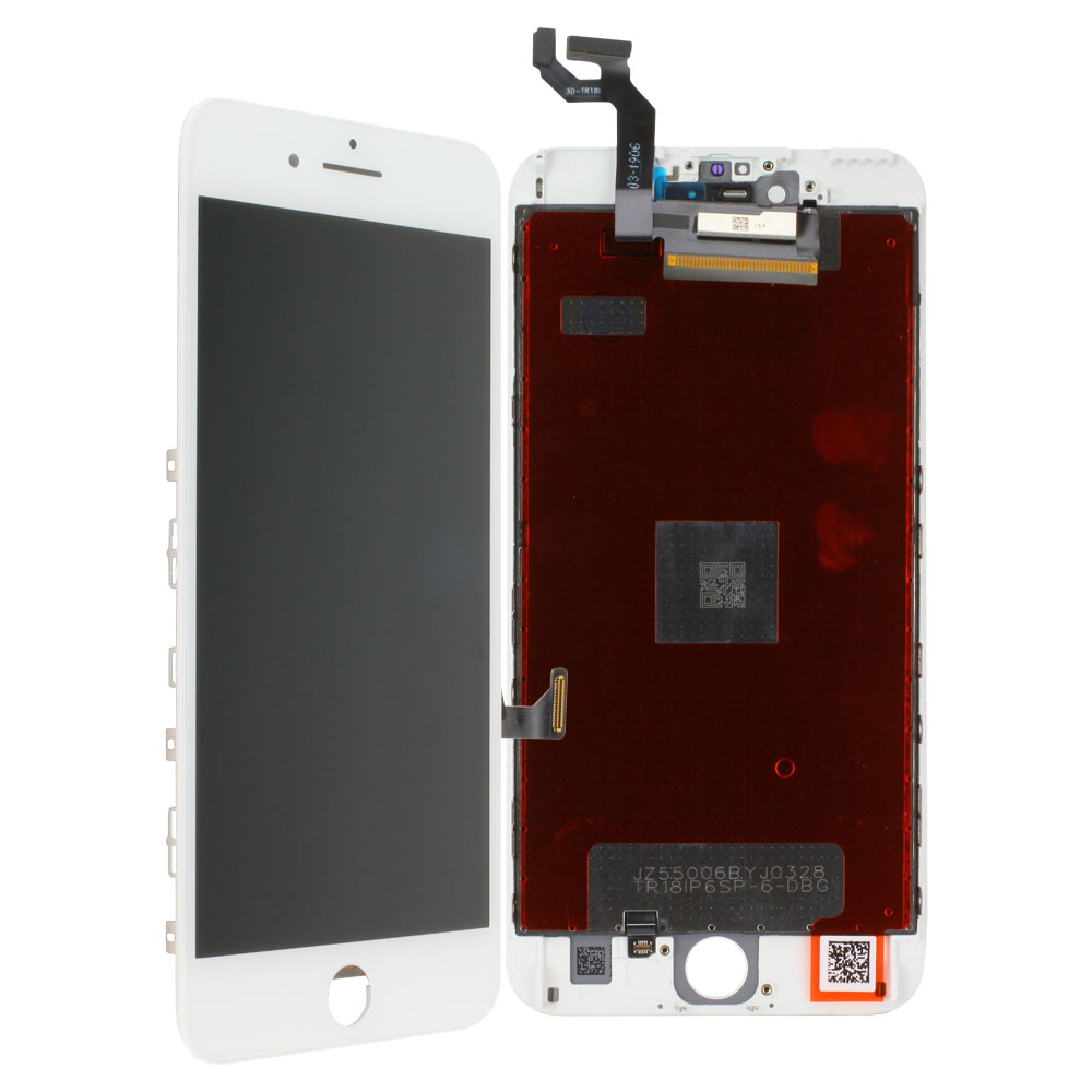 LCD Display compatible with iPhone 6S Plus, White A+++