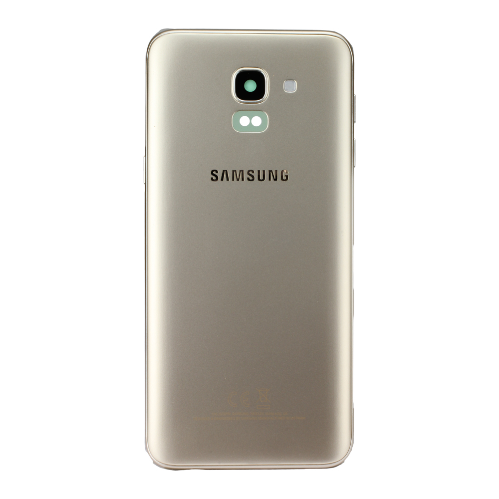 Samsung Galaxy J6 2018 J600F Battery Cover, Gold