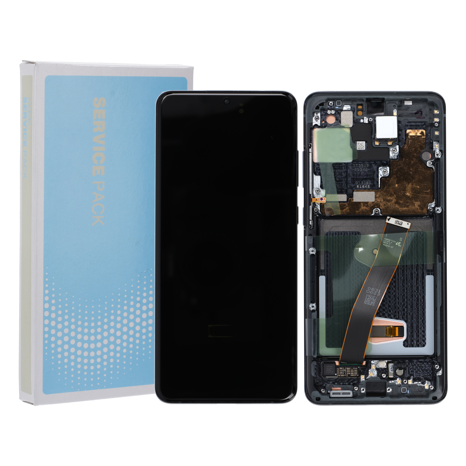 Samsung Galaxy S20 Ultra G988F / S20 Ultra 5G G988B LCD Display (ohne Kamera), Cosmic Black