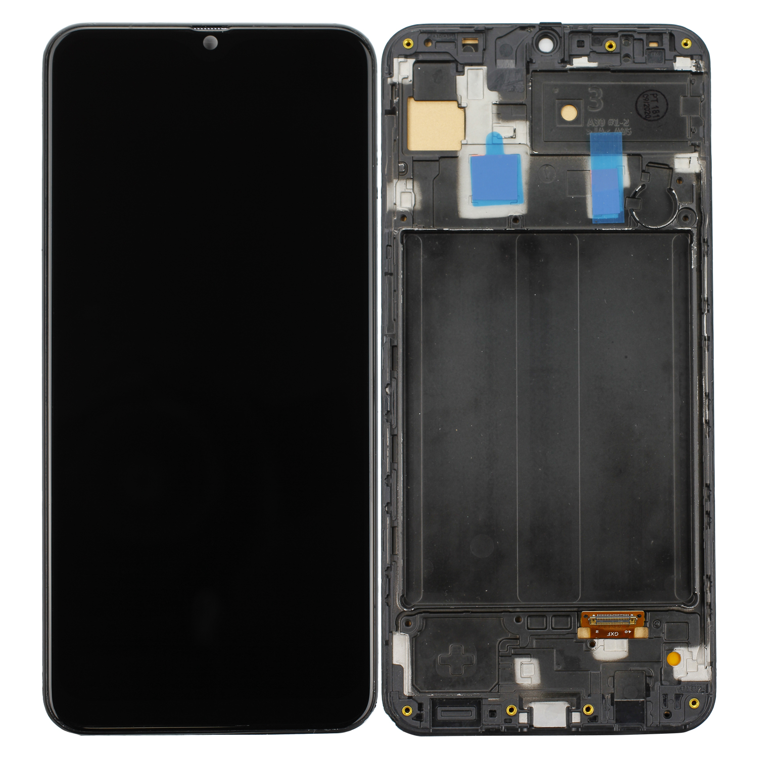 LCD Display Kompatibel zu Samsung Galaxy A30 (A305F) mit Rahmen INCELL