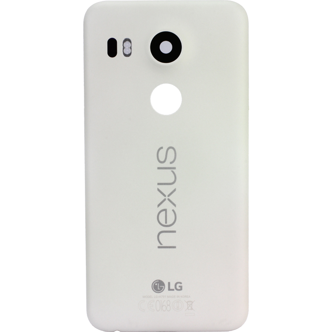 LG Nexus 5X H791 Battery Cover, White (Servicepack)