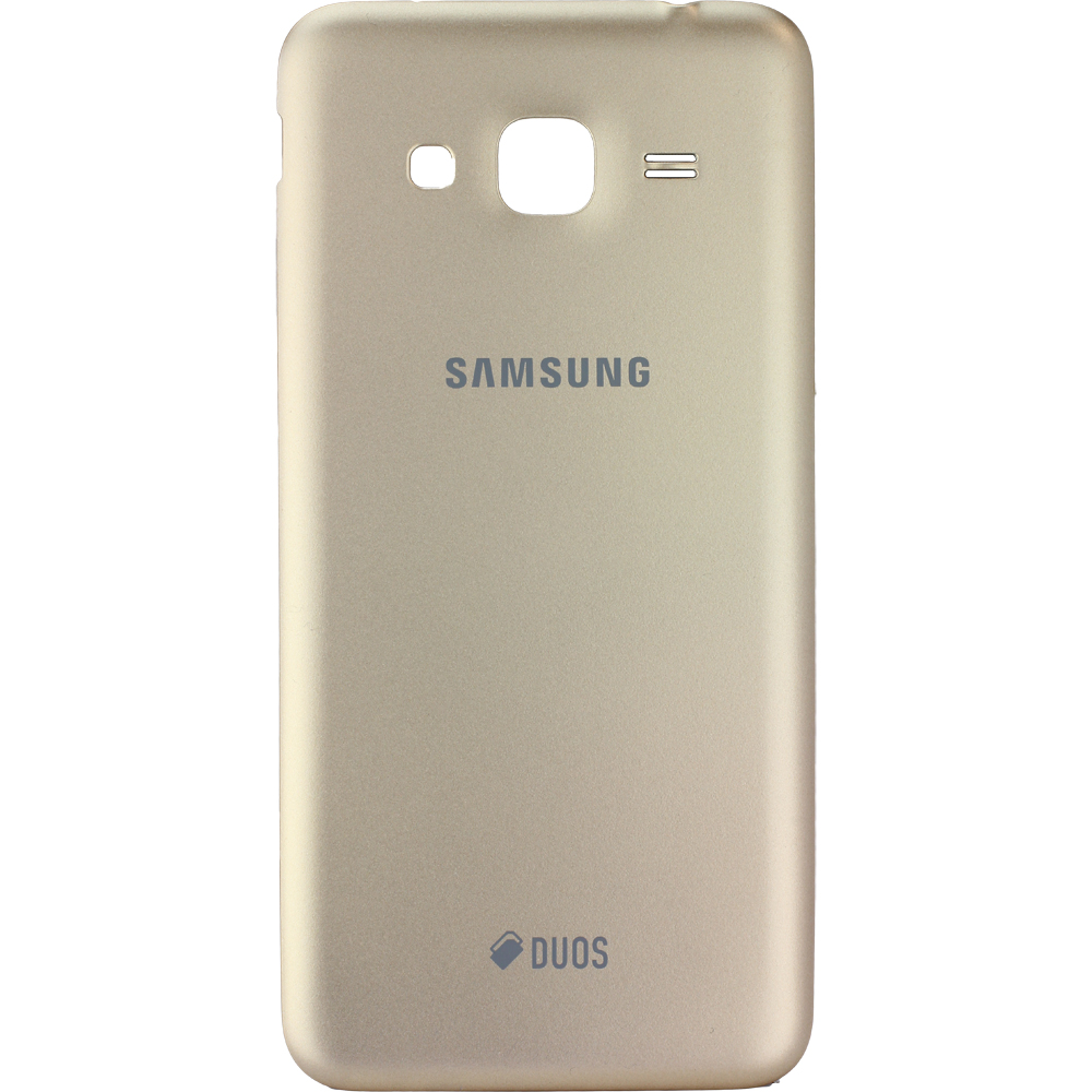 Samsung Galaxy J3 2016 Battery Cover Gold