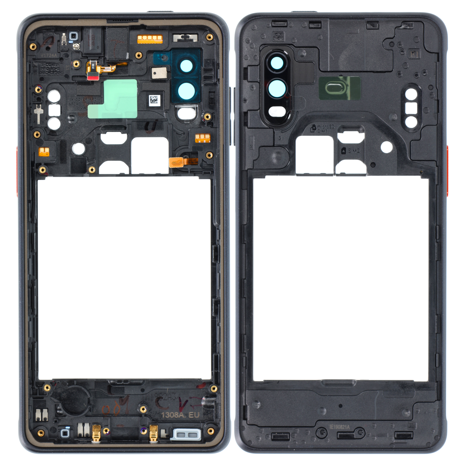 Samsung Galaxy Xcover Pro G715 Middle Frame Sevicepack