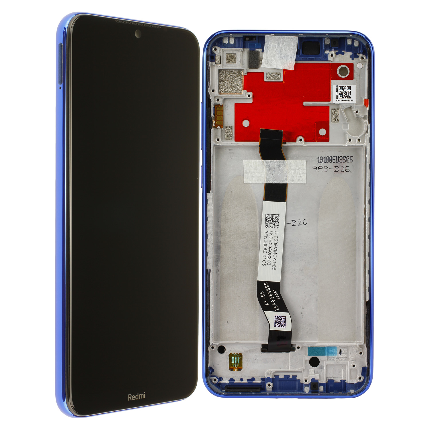 Xiaomi Redmi Note 8T LCD Display, Blue Serviceware