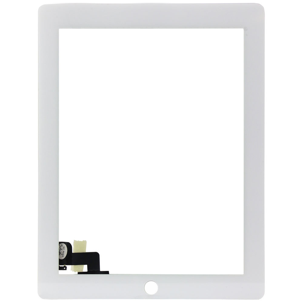 Toucheinheit kompatibel mit Apple iPad 2, Weiß (A1395, A1396, A1397)