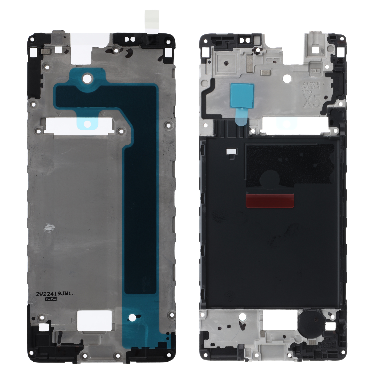 Samsung Galaxy XCover 5 (G525F) Displayrahmen, schwarz