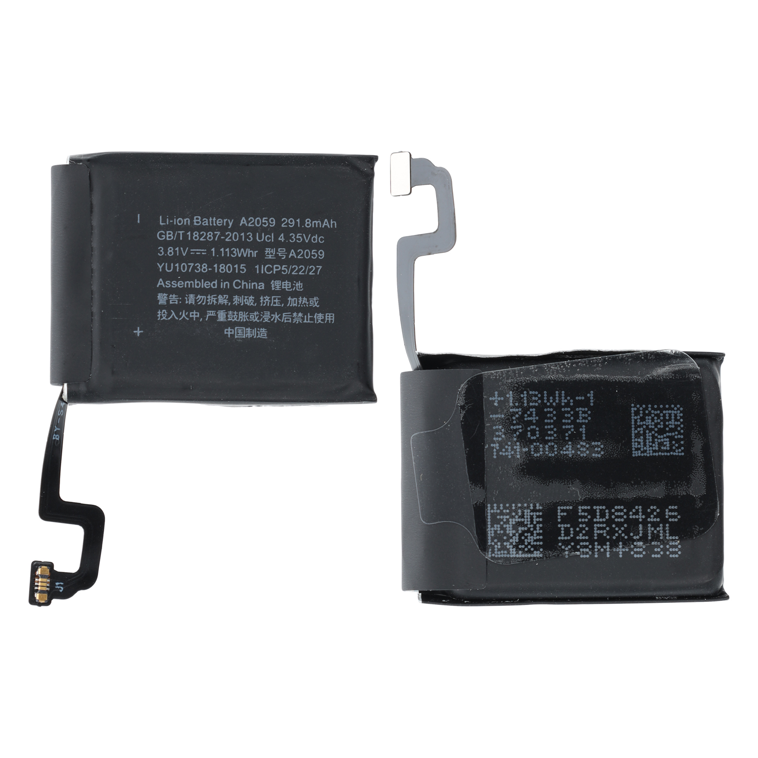 PT line Battery (A2059) compatible to Apple Watch Series 4 (44mm)
