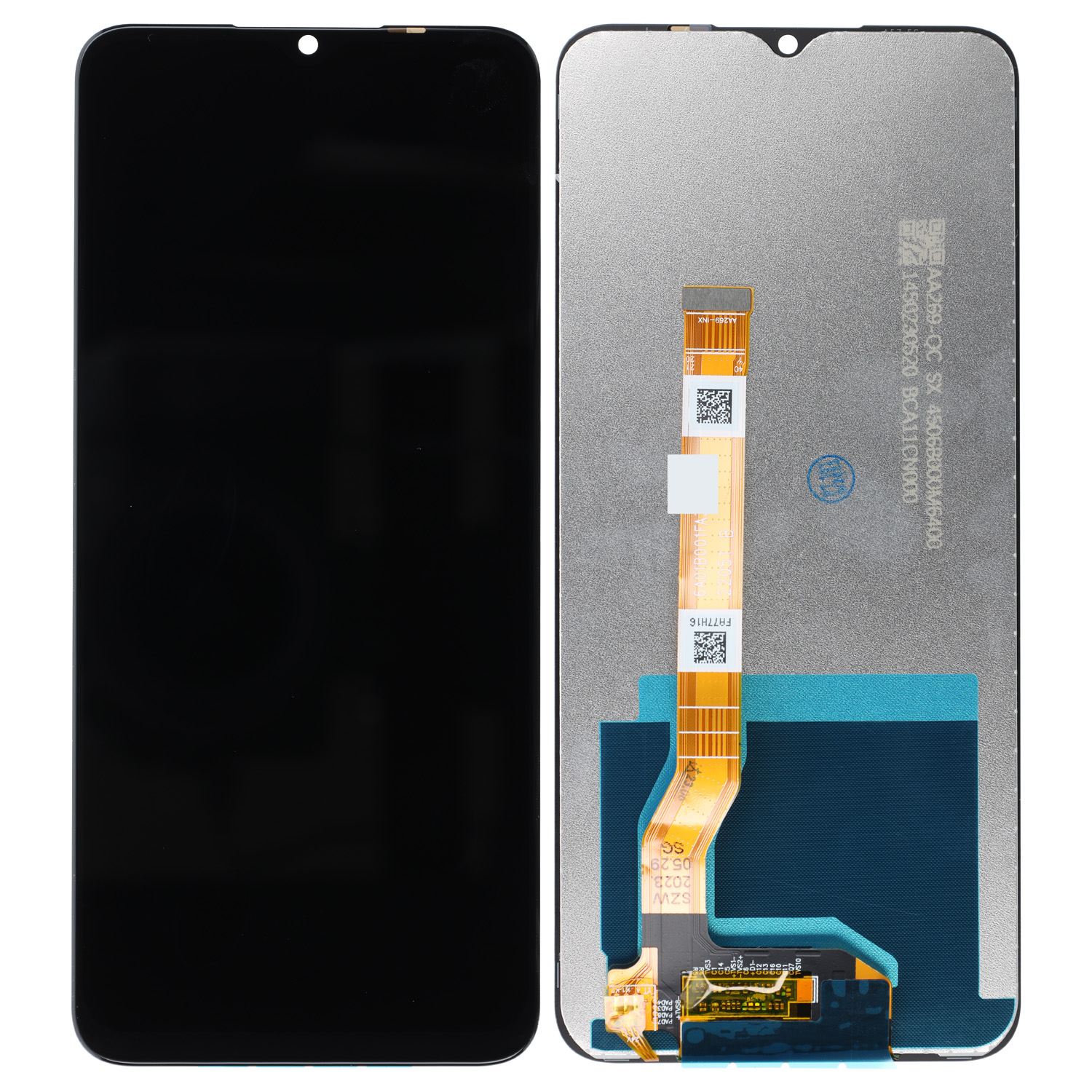 LCD Display commpatibel mit Oppo A57, A57s, A77, A57e, A17  ohne Rahmen