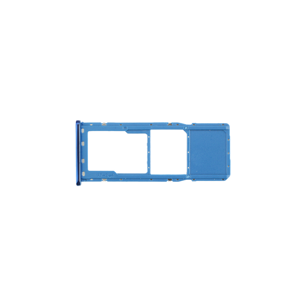 Sim Tray kompatibel mit Samsung Galaxy A7 2018 A750F (Single Sim) , Blau