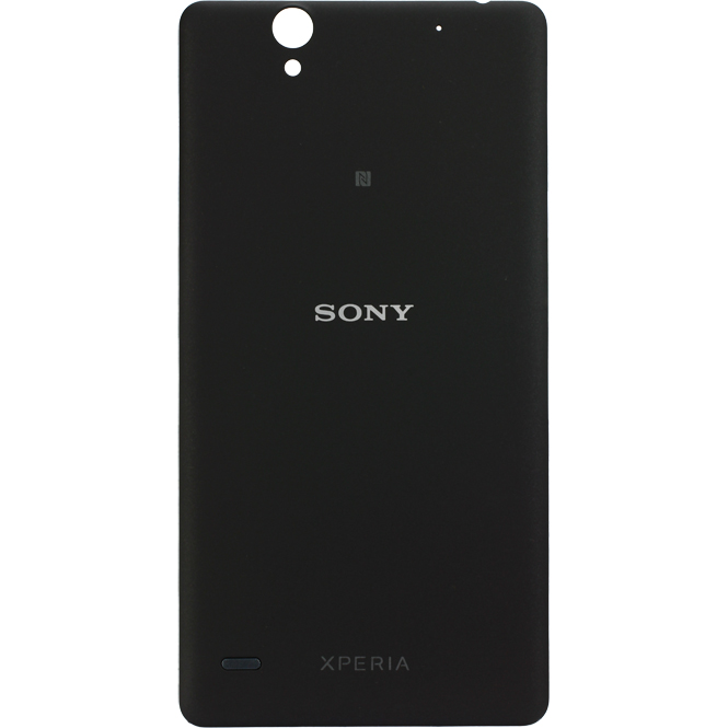 Sony Xperia C4 E5303 Akkudeckel inkl. Klebestreifen Schwarz