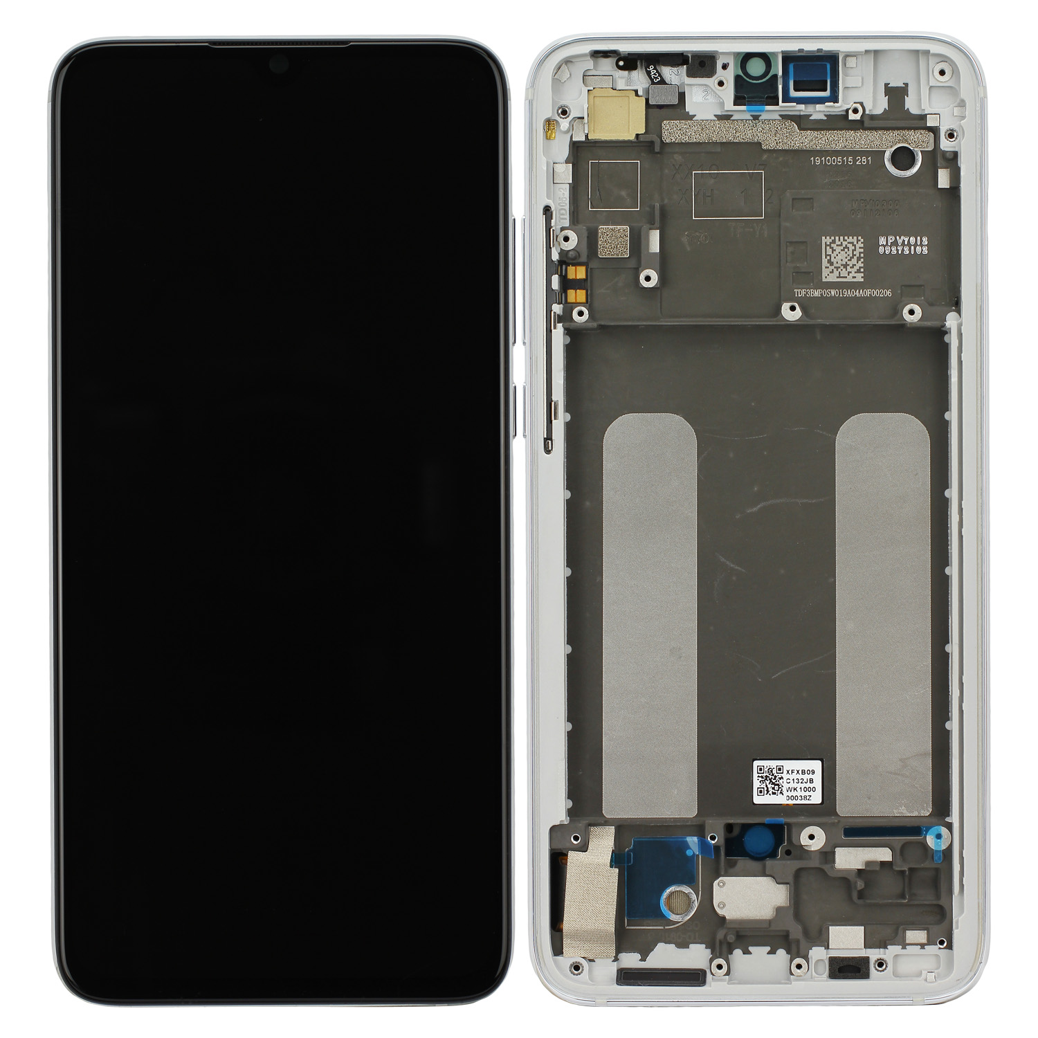 Xiaomi Mi 9 Lite LCD Display, Pearl White