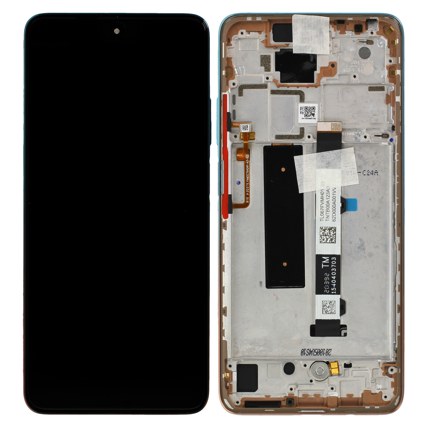 Xiaomi Mi 10T Lite 5G (M2007J17G) LCD Display, Rose Gold Serviceware