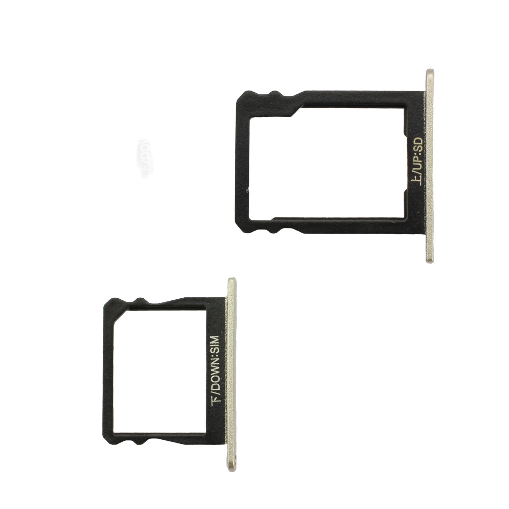 Huawei P8  (GRA-L09) Sim Tray + SD Karten Tray, Silber