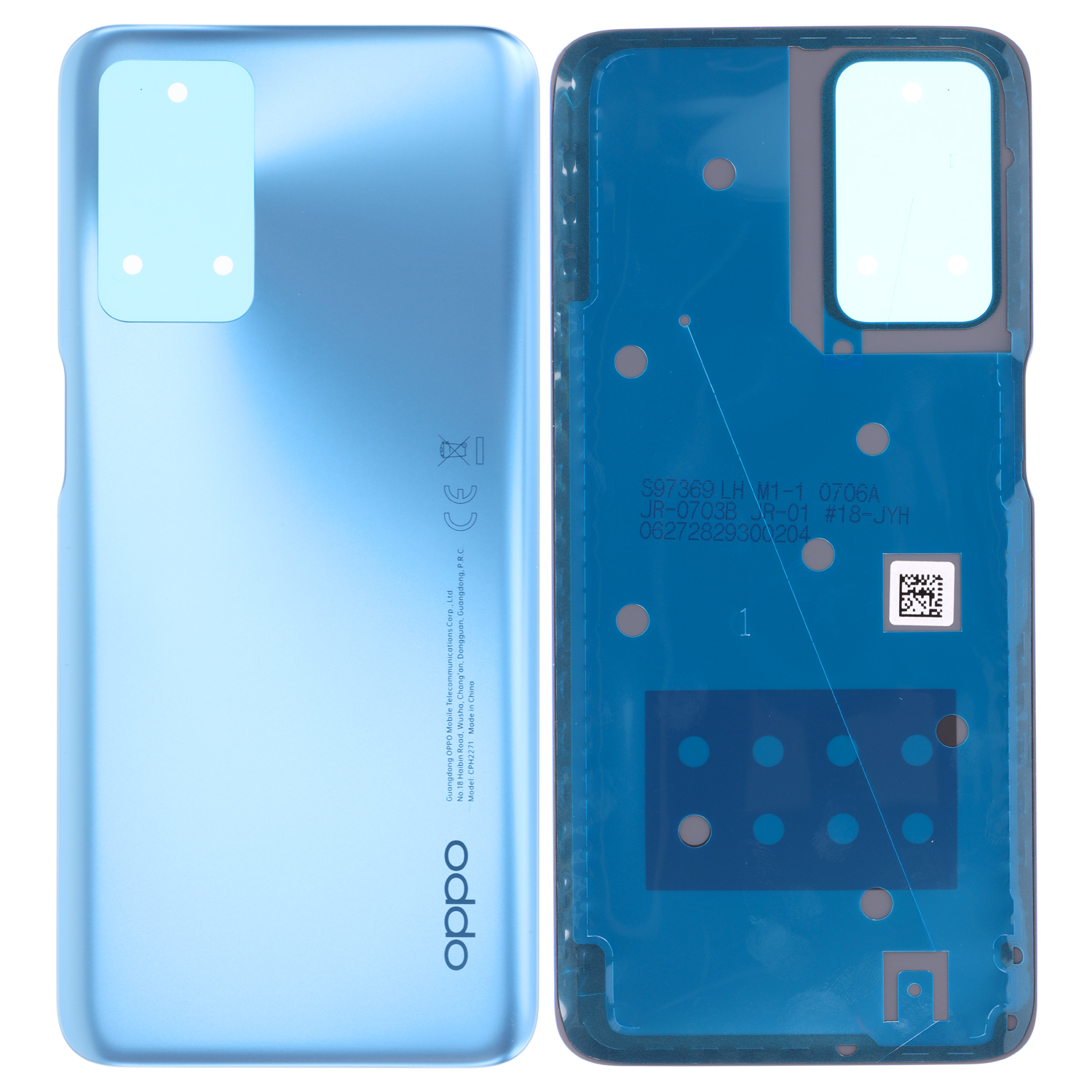 Oppo A16s (CPH2271) Battery Cover Pearl Blue