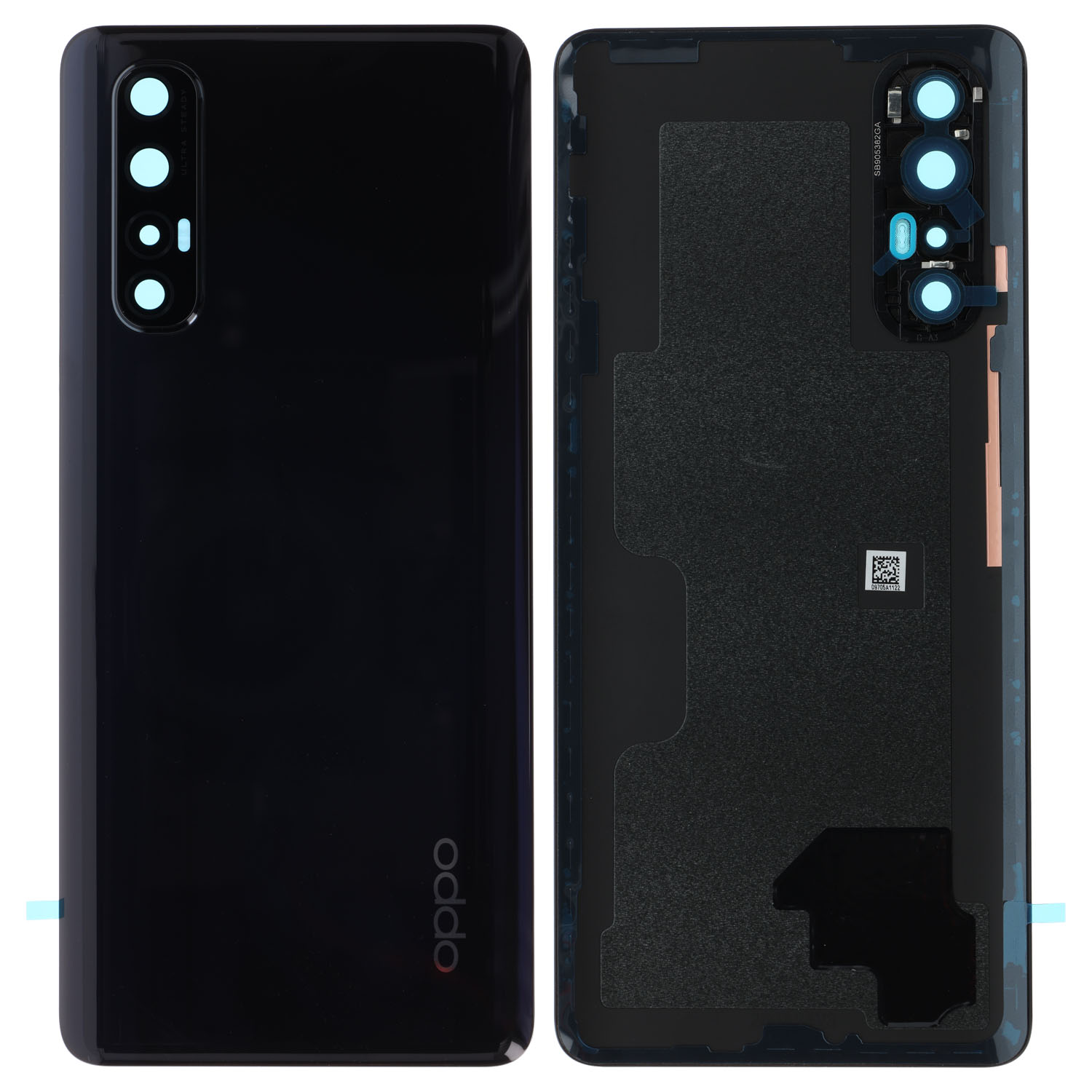 Oppo Find X2 Neo (CPH2009) Battery Cover, Moonlight Black