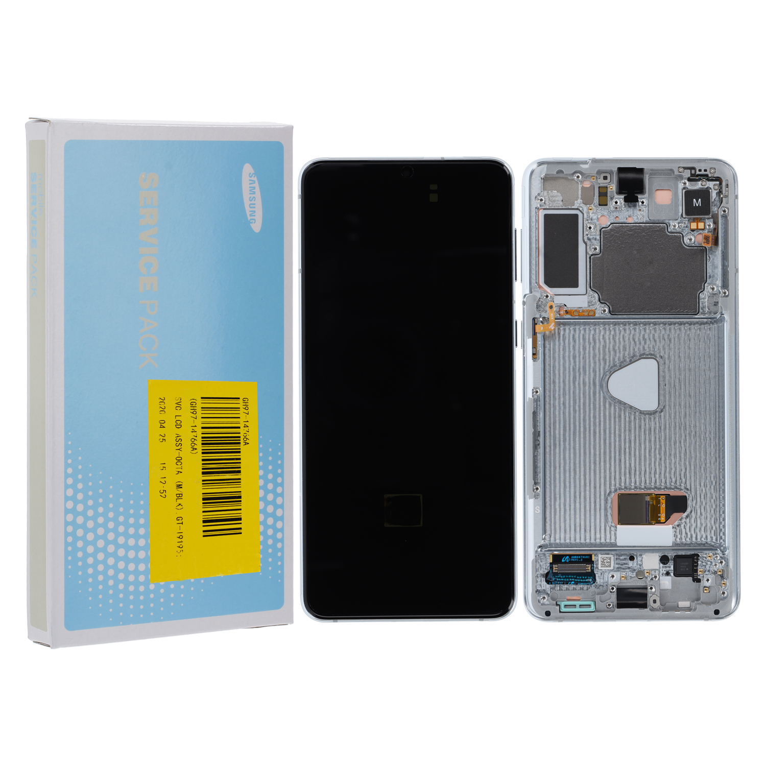 Samsung Galaxy S21+ G996B/DS LCD Display Silver (without Battery / Front Camera) Service Pack