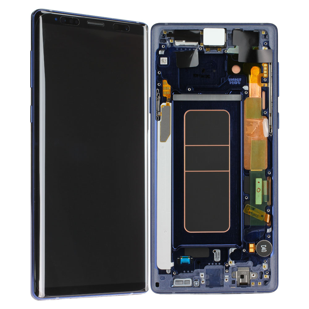 Samsung Galaxy Note 9 N960 LCD Display, Blau