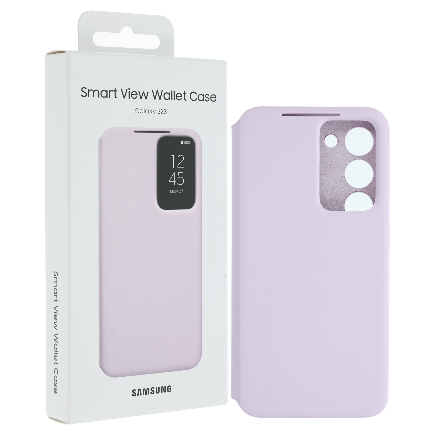 Samsung Galaxy S23 S911B Smart View Wallet Cover EF-ZS911CBEGWW, Lilac
