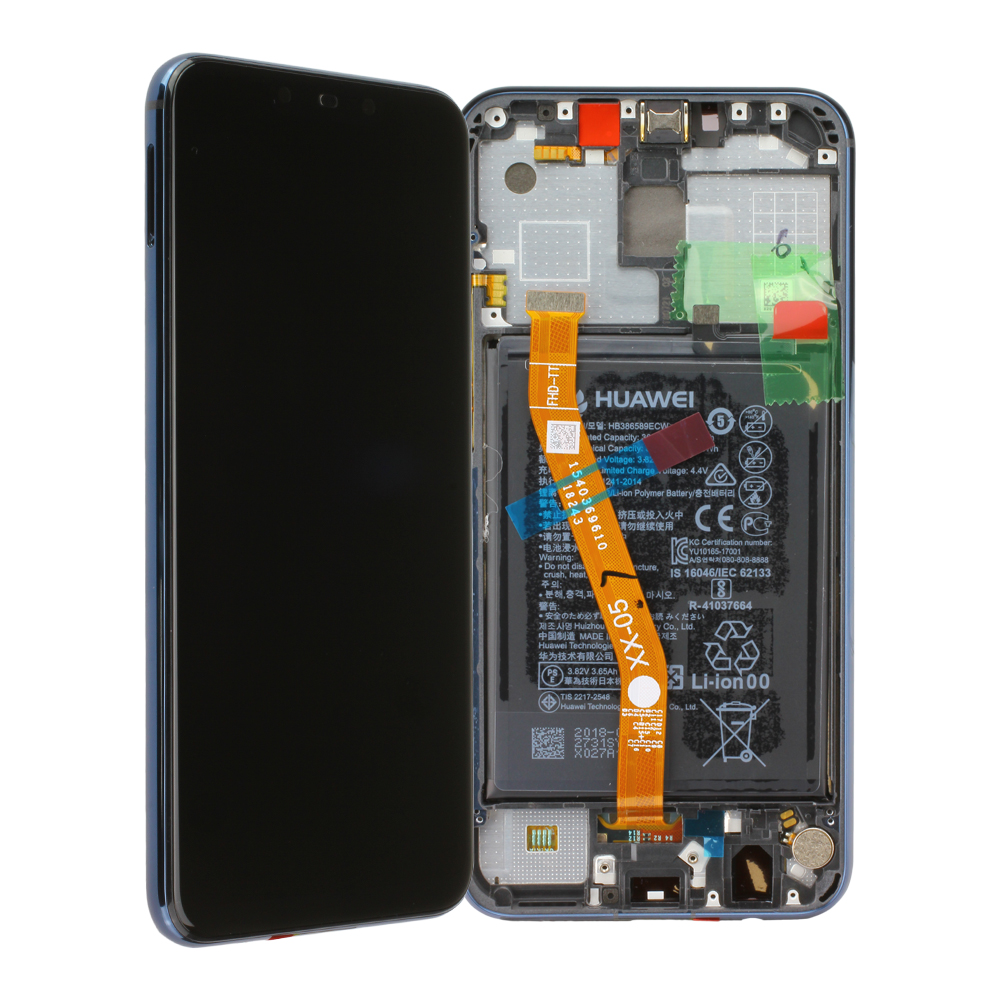 Huawei Mate 20 Lite SNE-AL00 LCD Display, Blau (Serviceware)