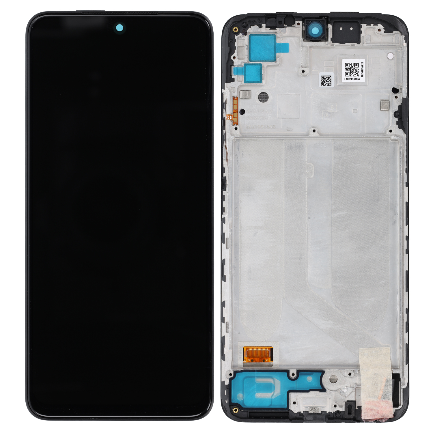 Xiaomi Redmi Note 10S LCD Display, Onyx Grey Serviceware