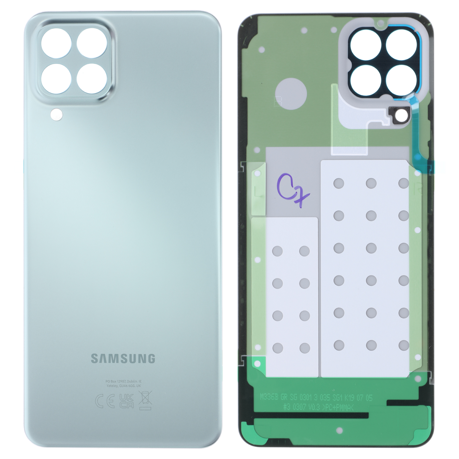 Samsung Galaxy M33 5G M336B Battery Cover Green