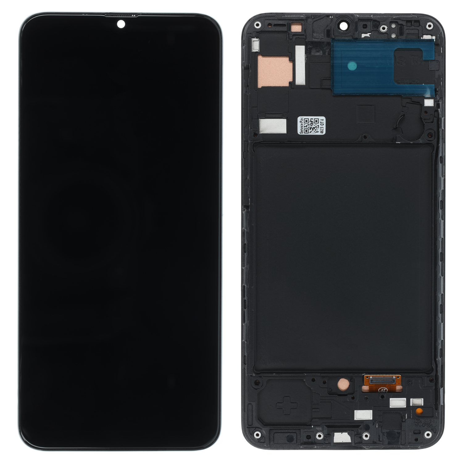 LCD Display Kompatibel zu Samsung Galaxy A30s (A307F) mit Rahmen INCELL (Fingerprint Sensor wird nicht unterstüzt)
