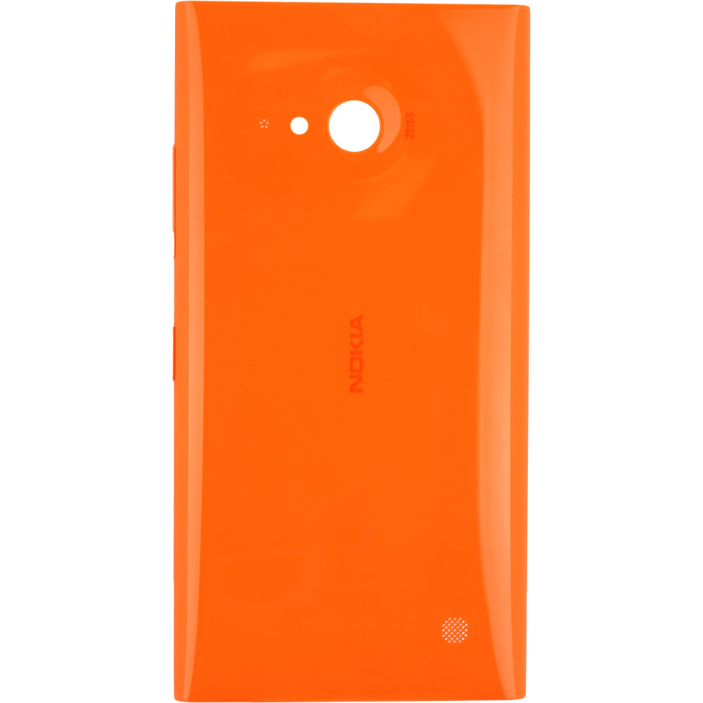 Nokia Lumia 730 Battery Cover, Orange Bulk