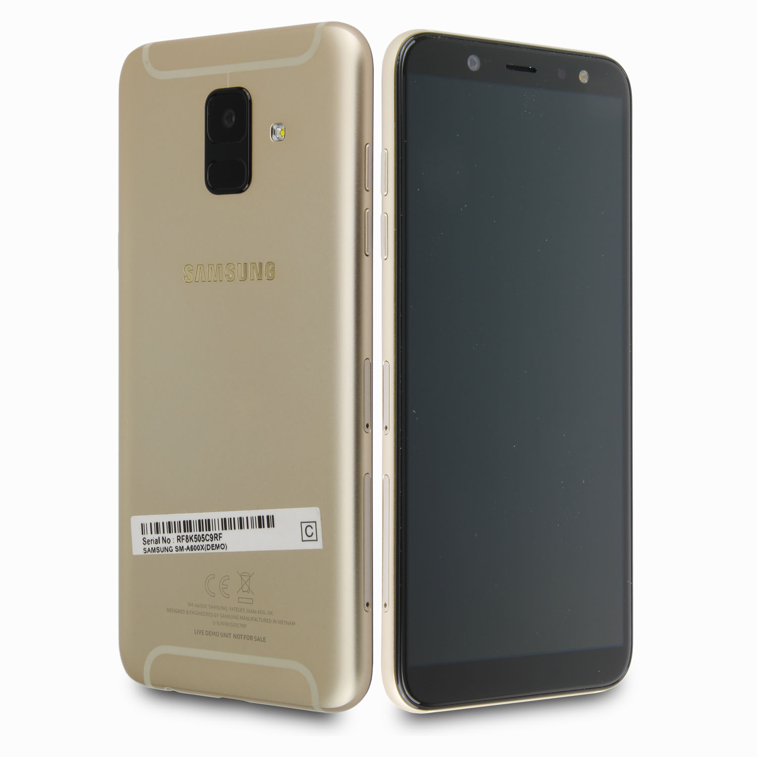 Samsung Galaxy A6 2018 A600X DEMO, Gold