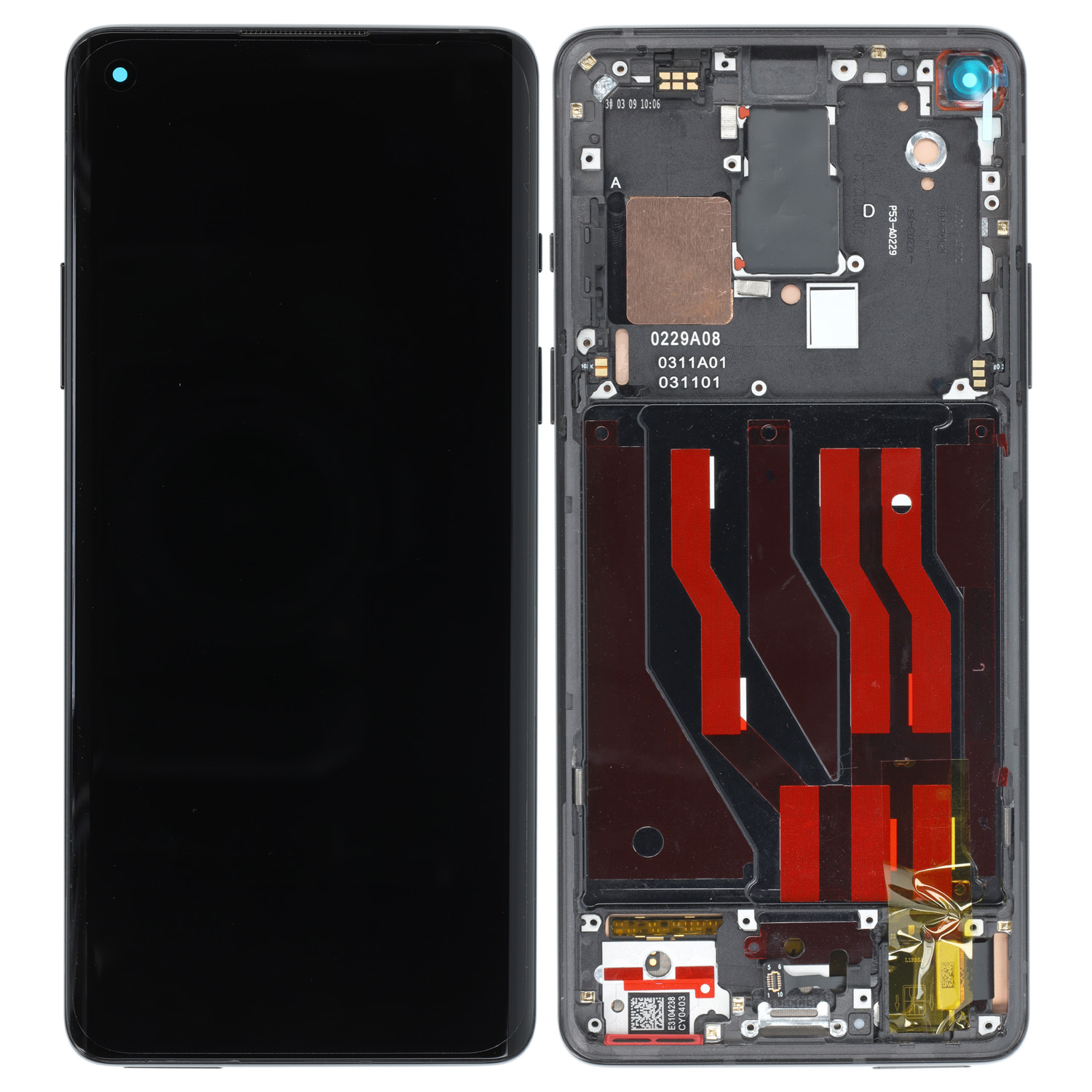 OnePlus 8 LCD Display, Onyx Black