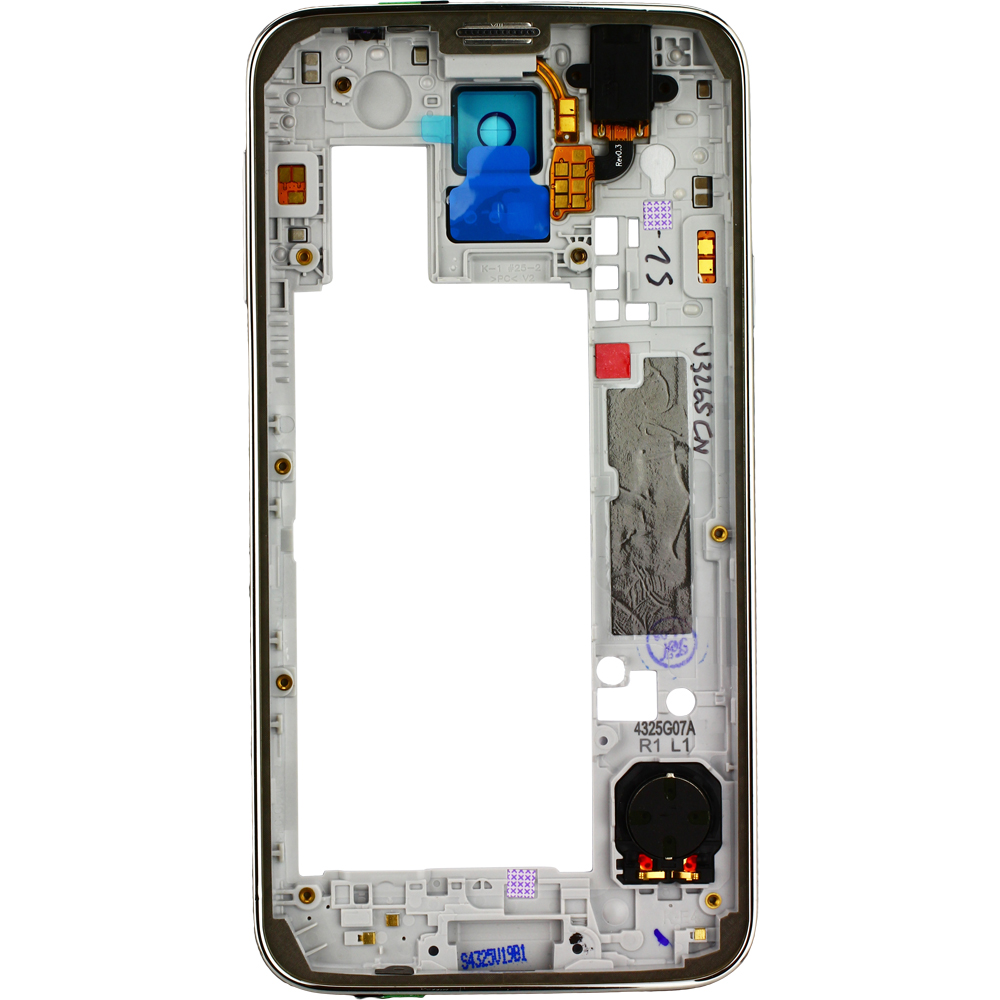 Samsung Galaxy S5 G900 Middle Cover (Middle Frame) White